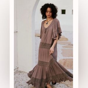 Anthropologie “Dream On” Maxi XL